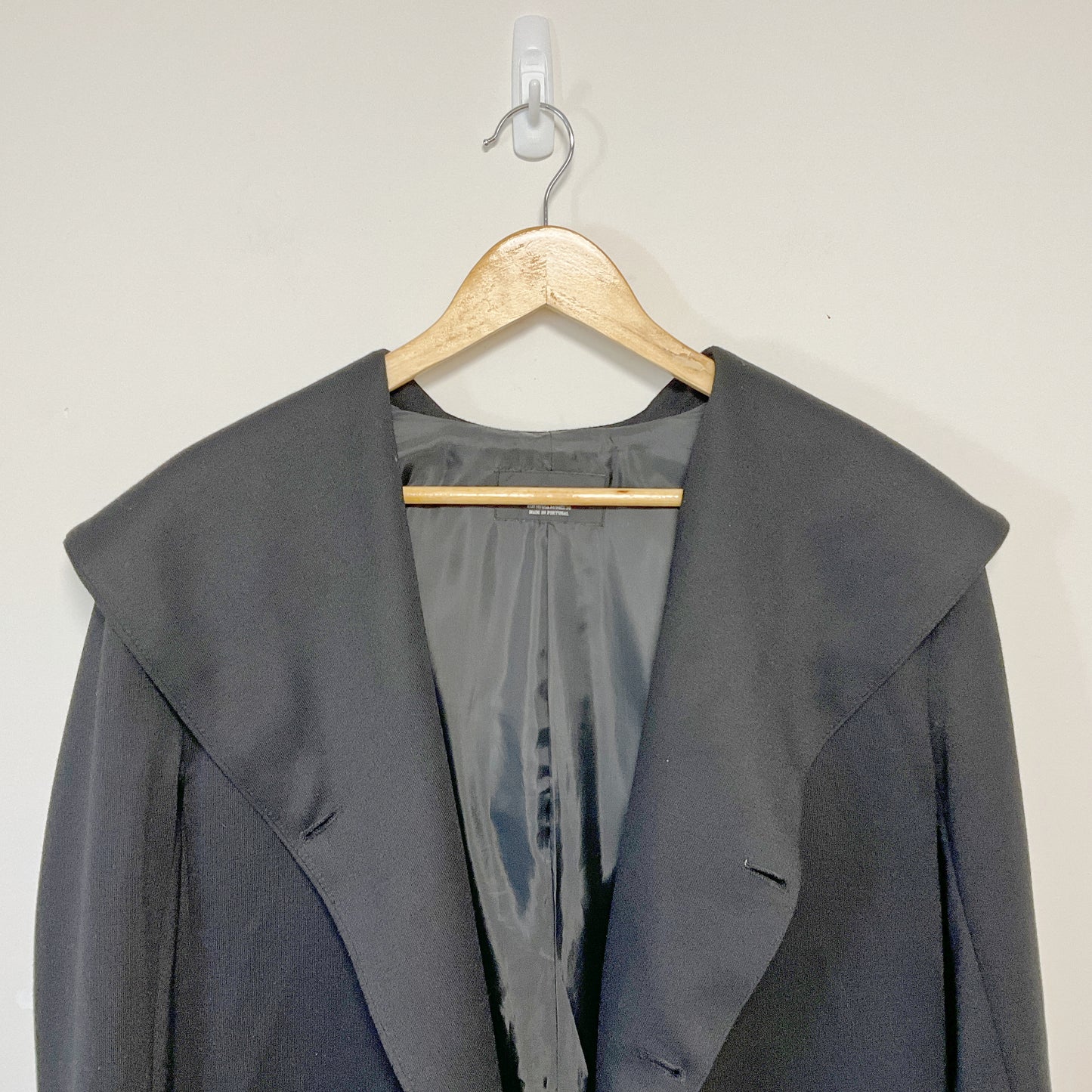 Zara Man - Black Coat With Hood