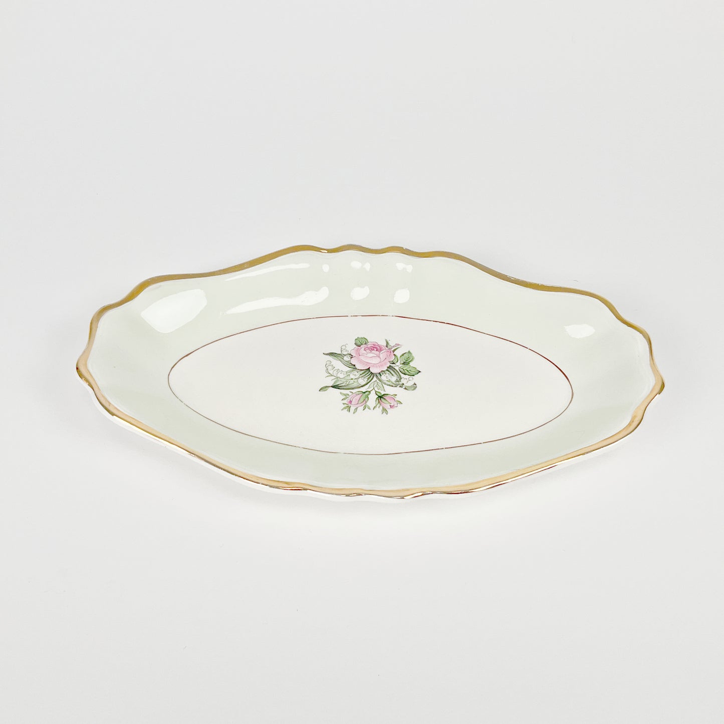 J & G Meakin - Floral Small Platter
