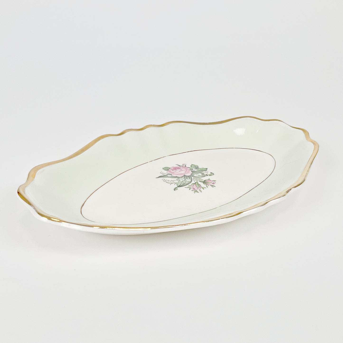 J & G Meakin - Floral Small Platter
