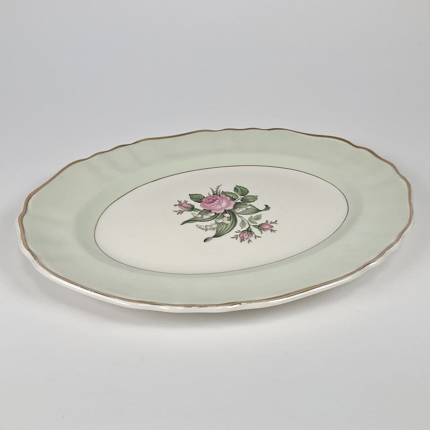 J & G Meakin - Floral Medium Platter