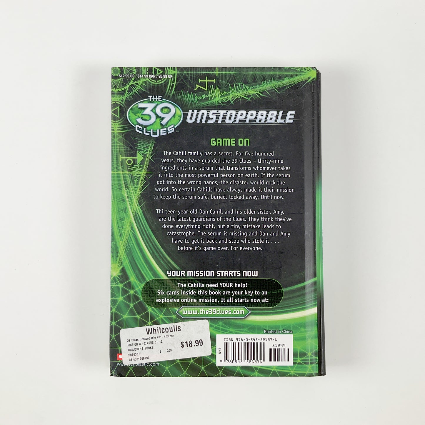 The 39 Clues: Unstoppable #1 - Nowhere to Run