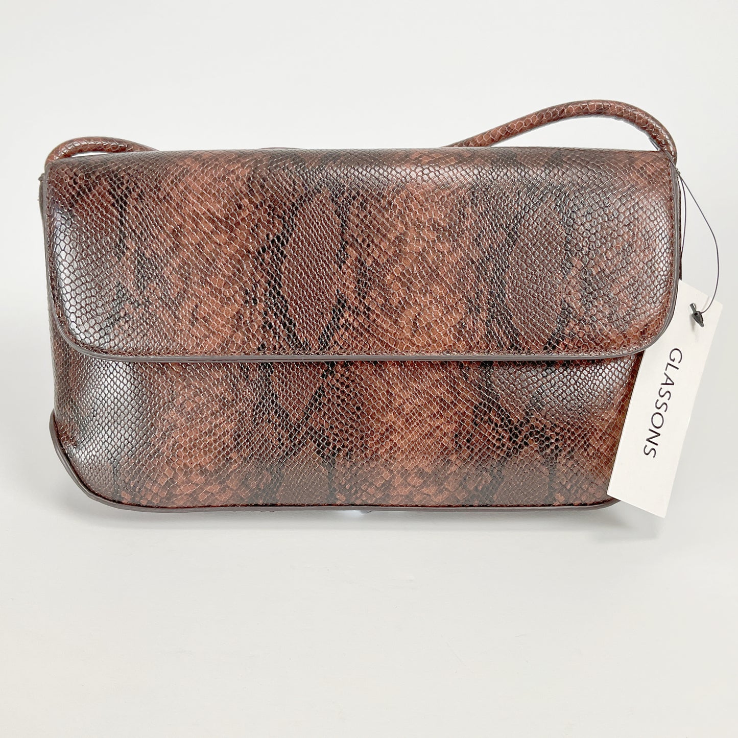 Glassons - Brown Snake Handbag