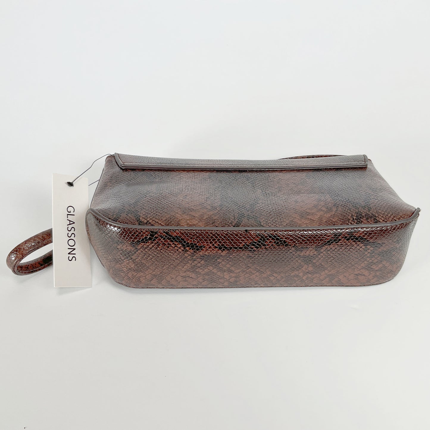 Glassons - Brown Snake Handbag