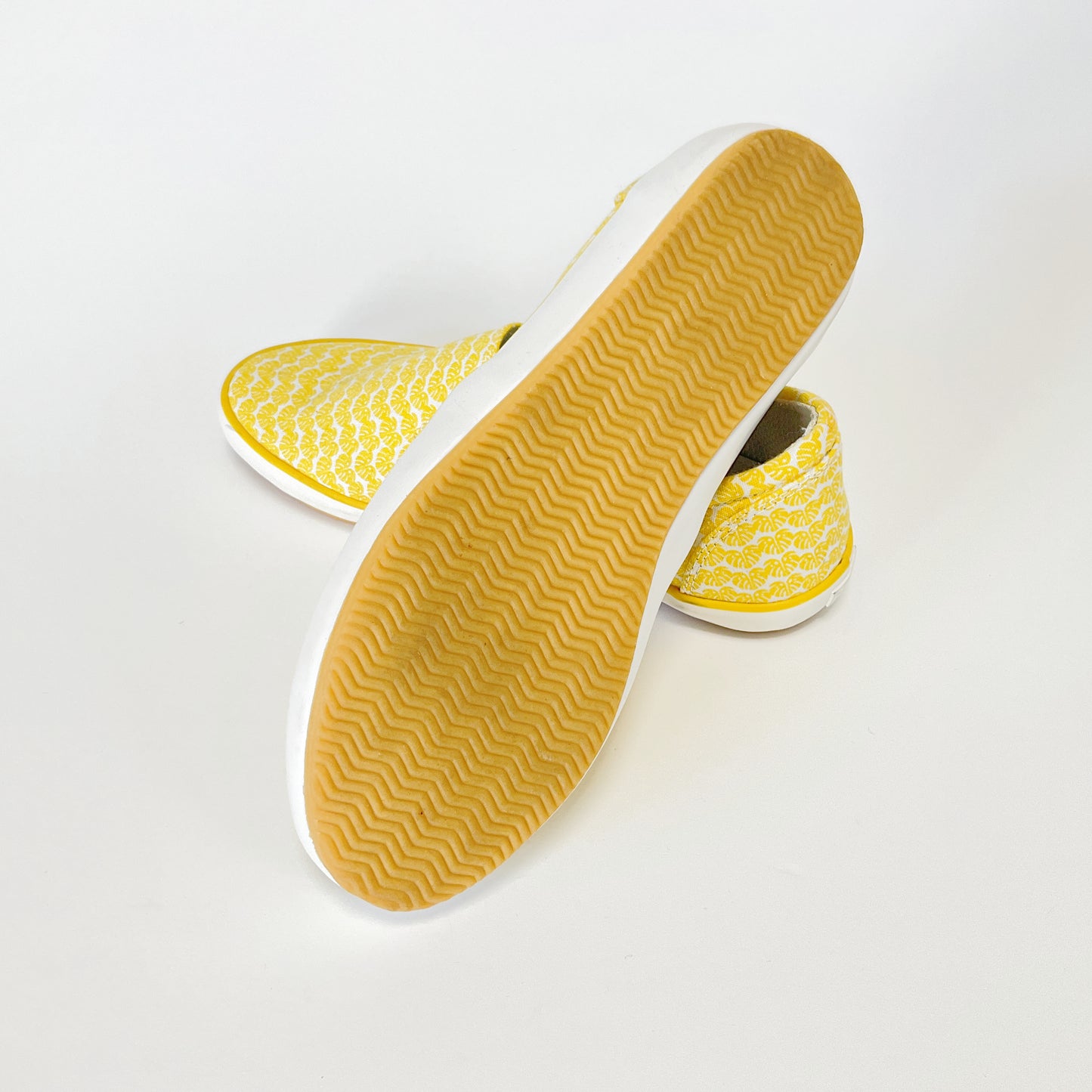 Ziera - Slip On Yellow Print Shoes