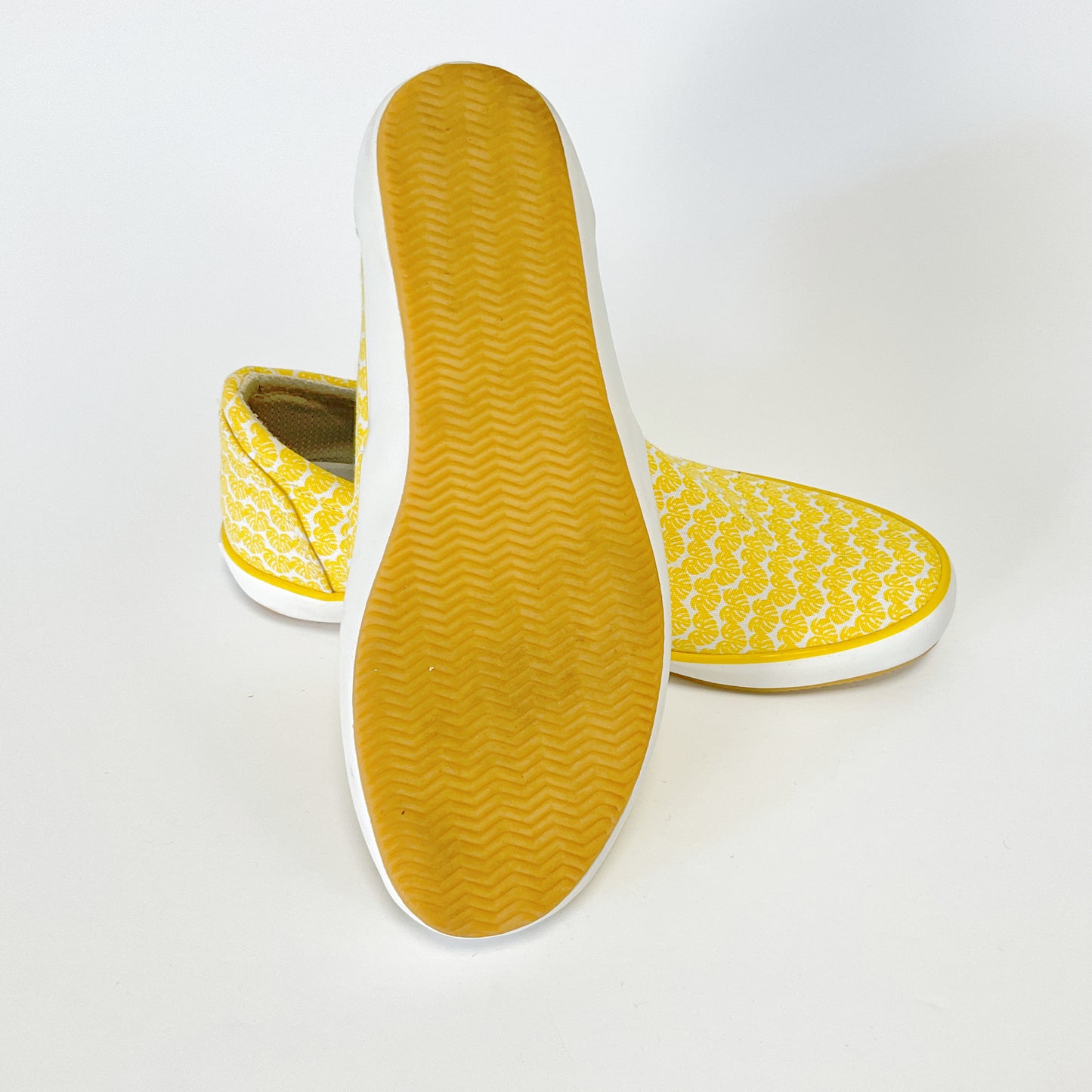 Ziera - Slip On Yellow Print Shoes