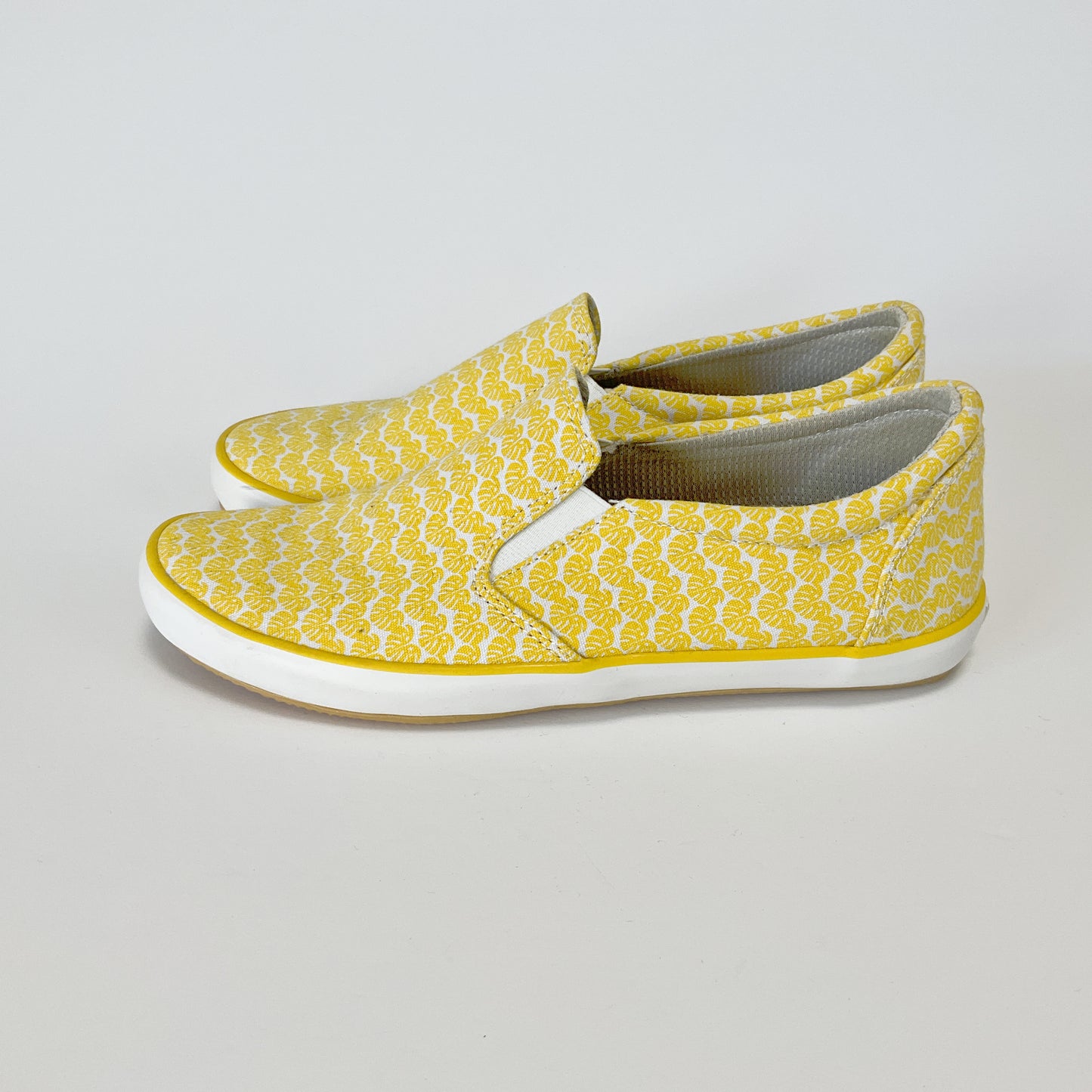 Ziera - Slip On Yellow Print Shoes