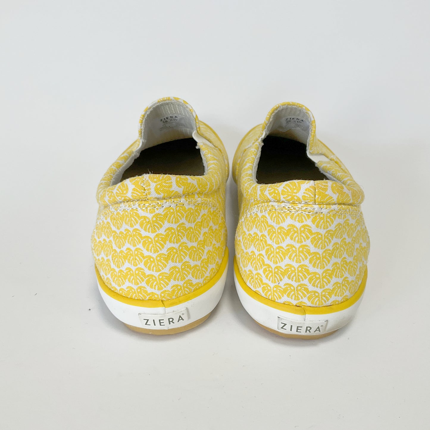 Ziera - Slip On Yellow Print Shoes