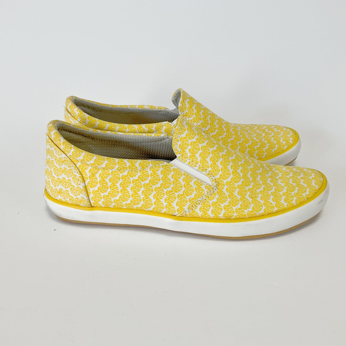 Ziera - Slip On Yellow Print Shoes