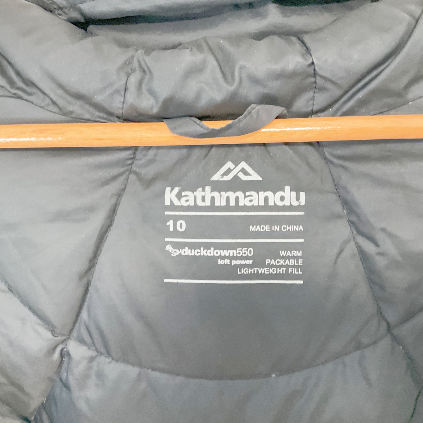 Kathmandu - Black Puff Jacket Down 550