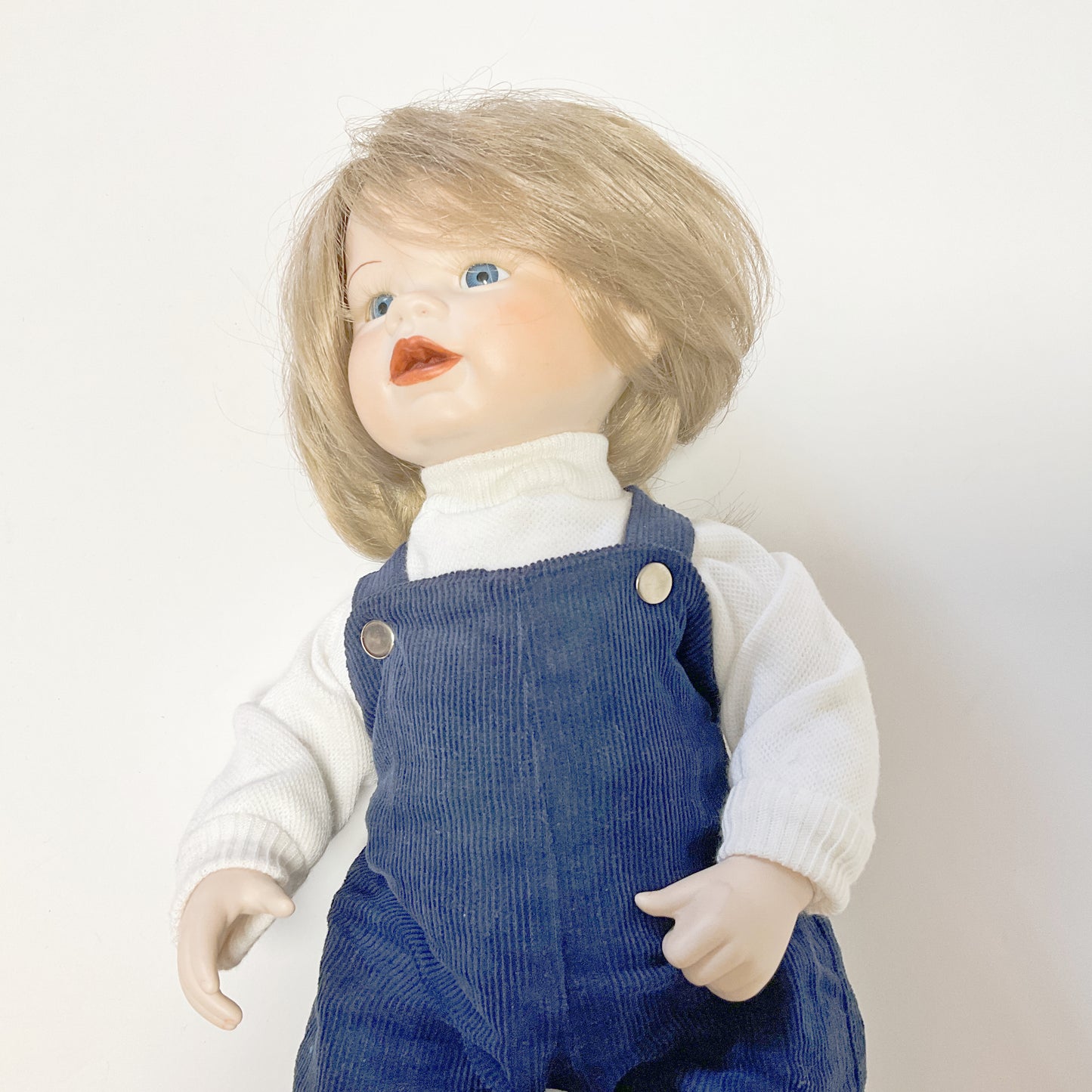 Vintage Boots Tyner Design 1987 Porcelain Boy Doll