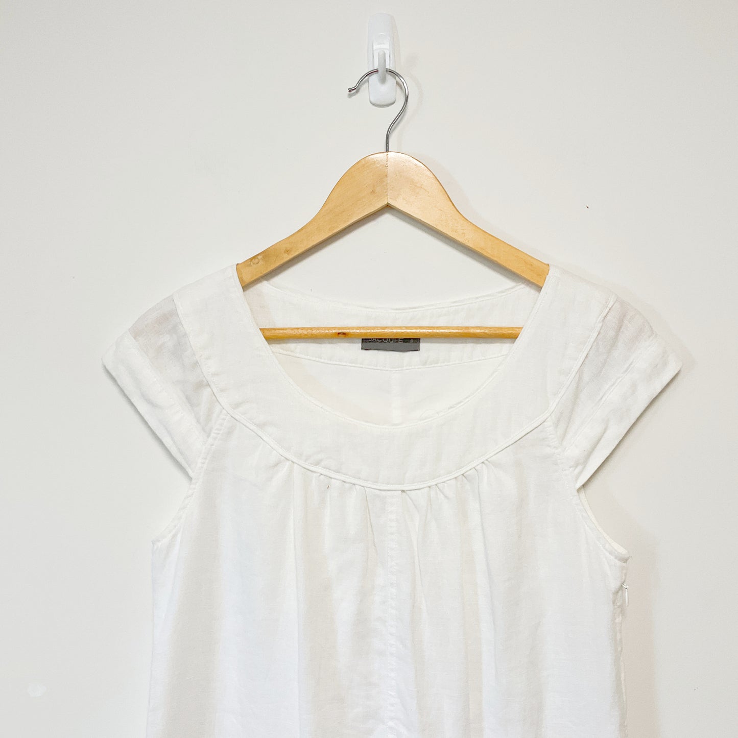 JACQUI.E - White Dress With Pockets