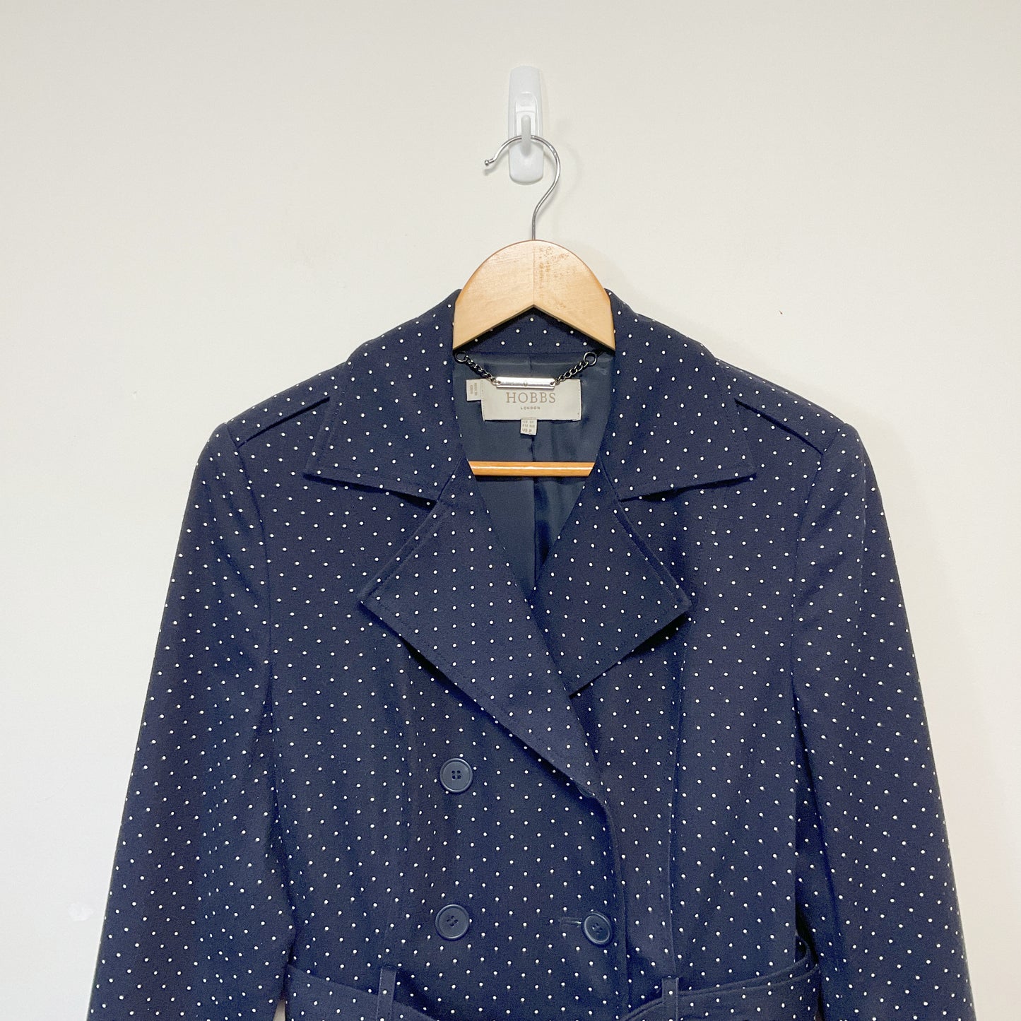 Hobbs London - Coat in Marine Blue