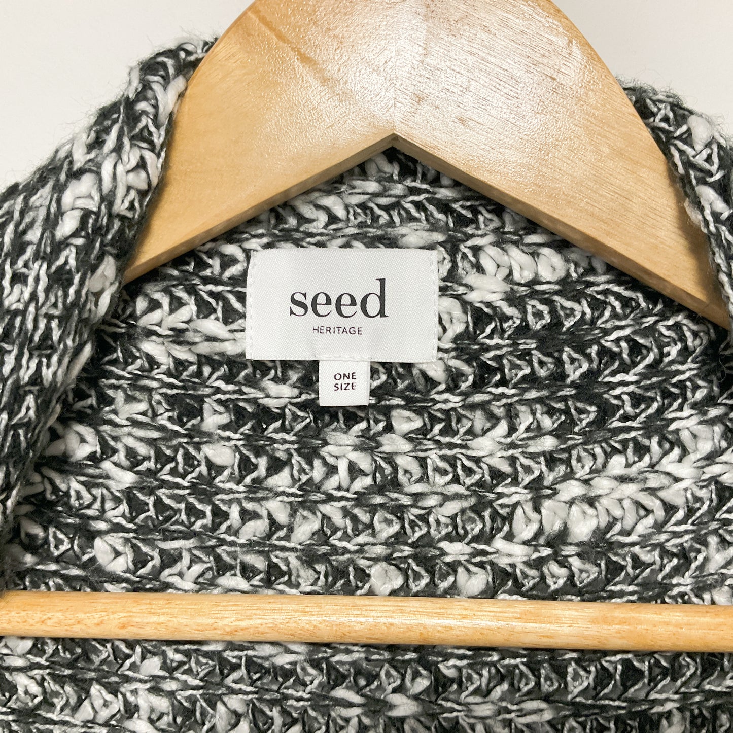 Seed - Grey Knit Cardigan