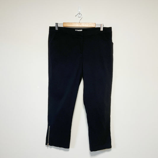 Spirit - Stretchy Pants With Ankle Zippers And Pockets