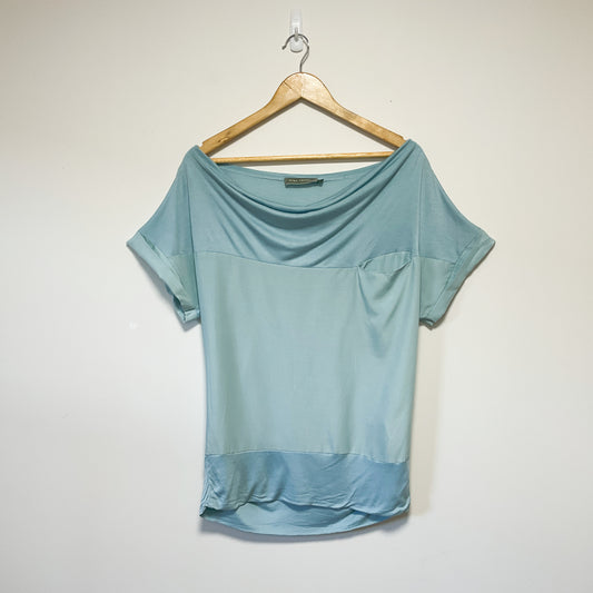 Mint Velvet - Short Sleeve Cowl Neck Casual Outfits Top
