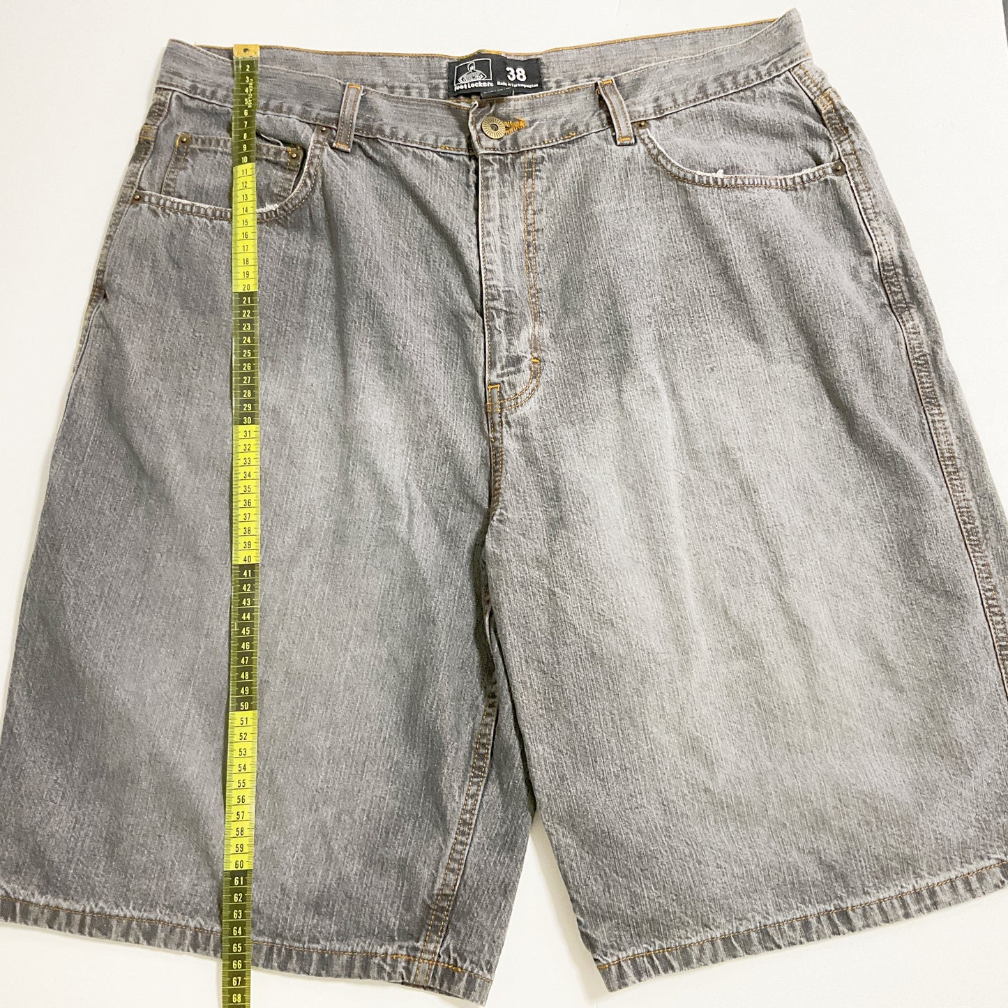 Foot Locker - Dark Grey Short Jeans for Men