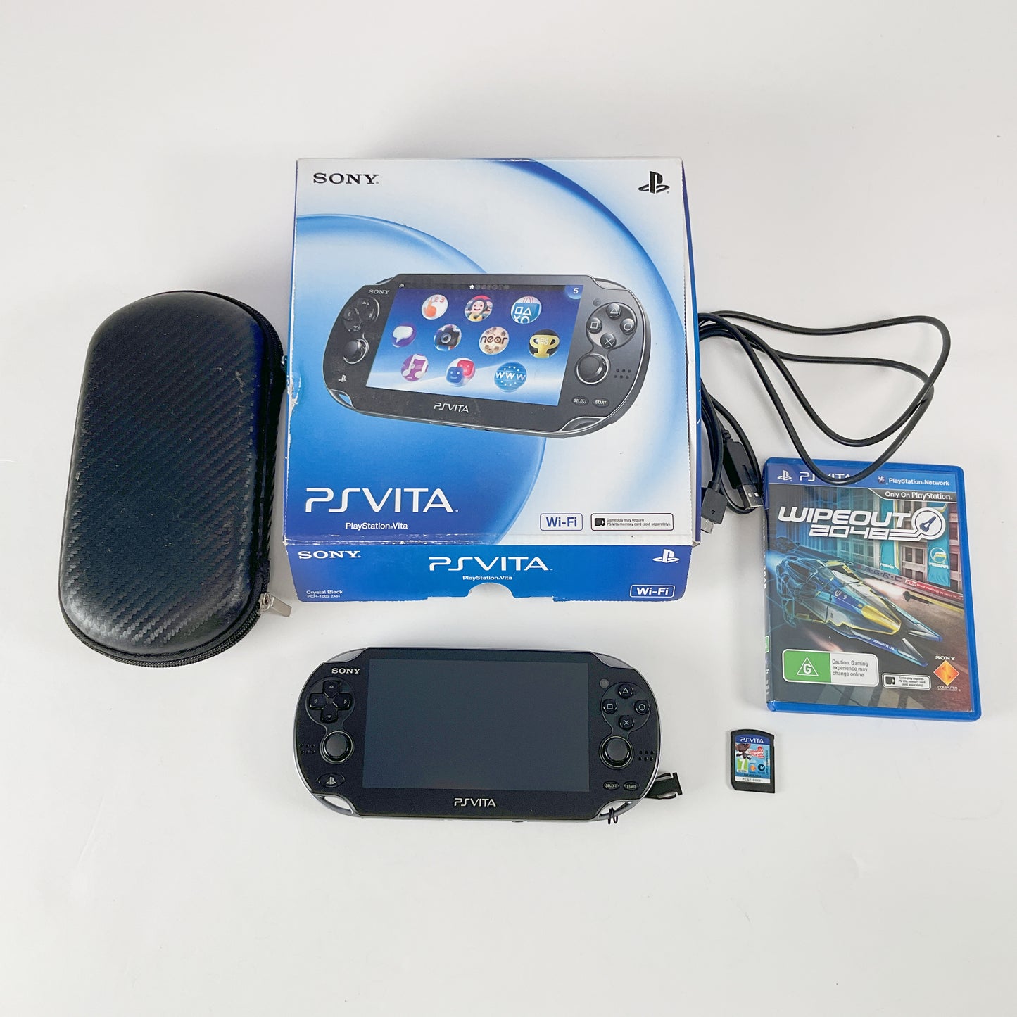 Sony - PlayStation Vita 1000 with Two Games