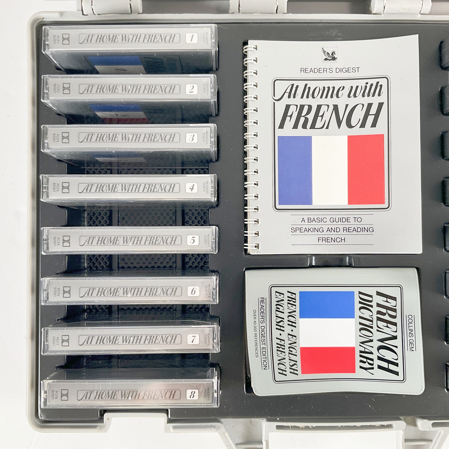 Reader's Digest - At Home With French Learning Cassette Tapes