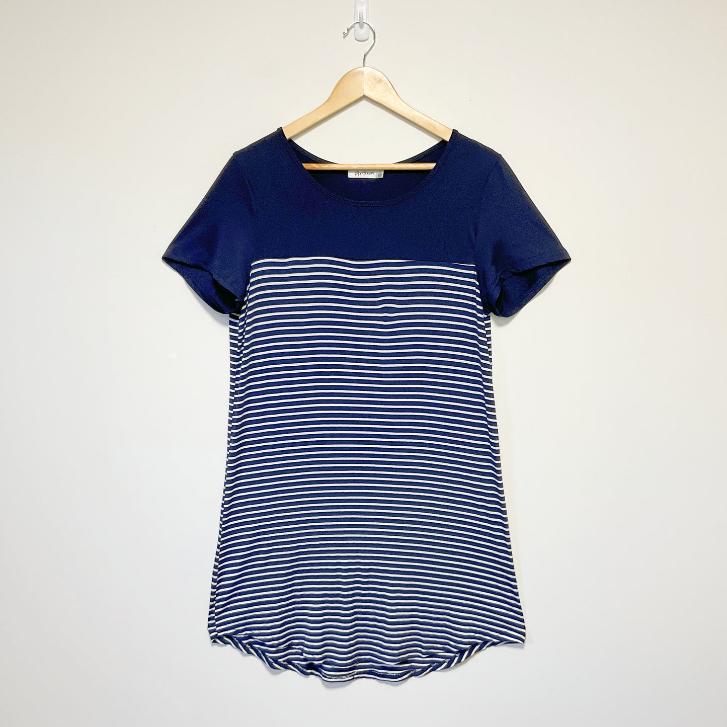 Paper Scissors - Striped Short-Sleeve Women's Top