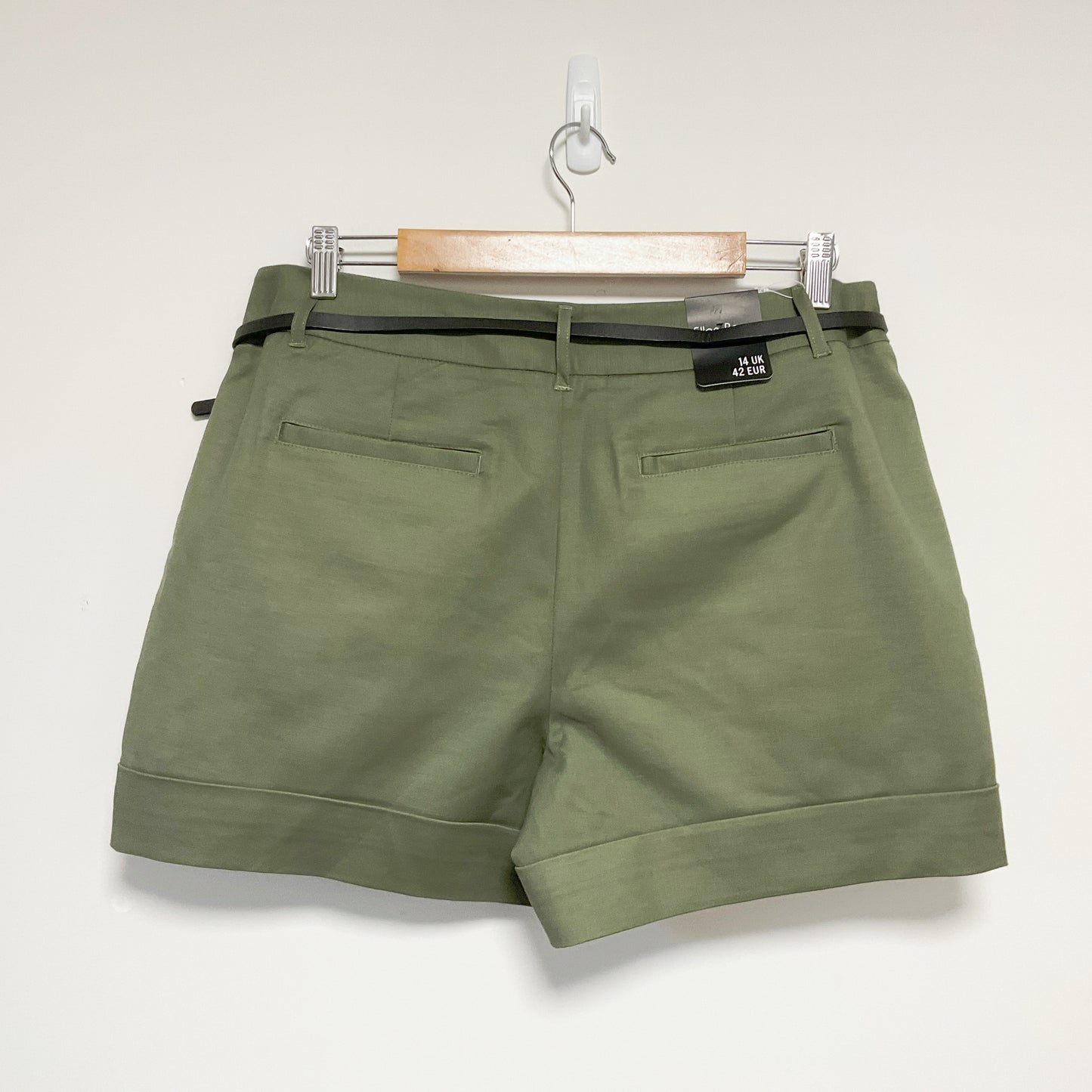 Ellen Reyes Original - Ladies Belted Cotton Shorts