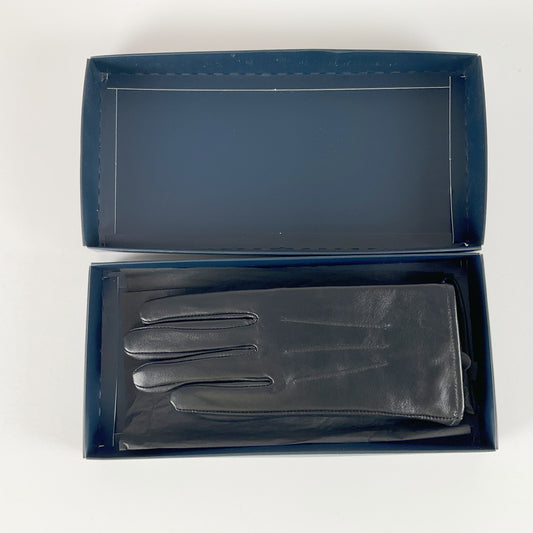 Isotoner - Women's Leather Gloves Medium Black