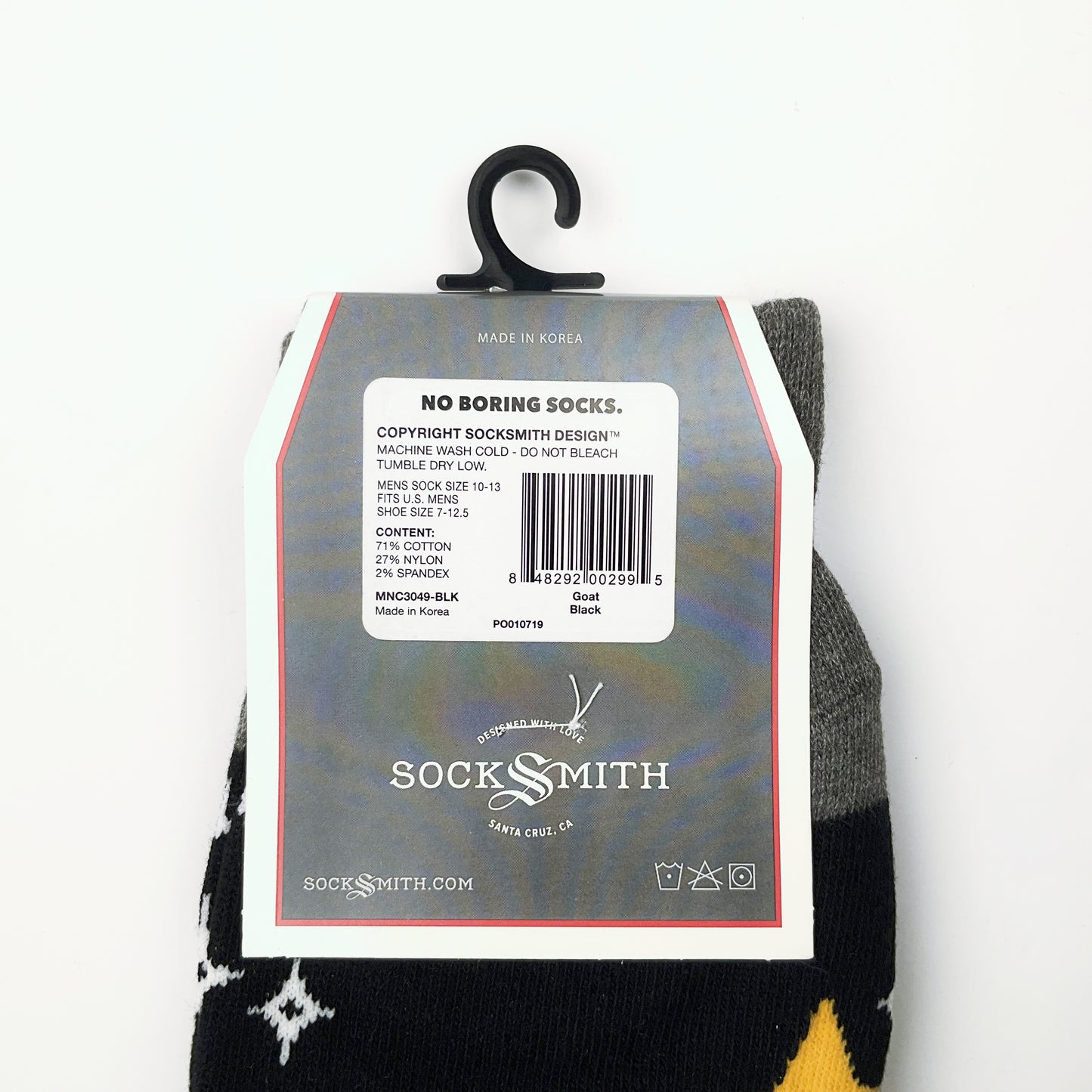 Sock Smith - Goat Black