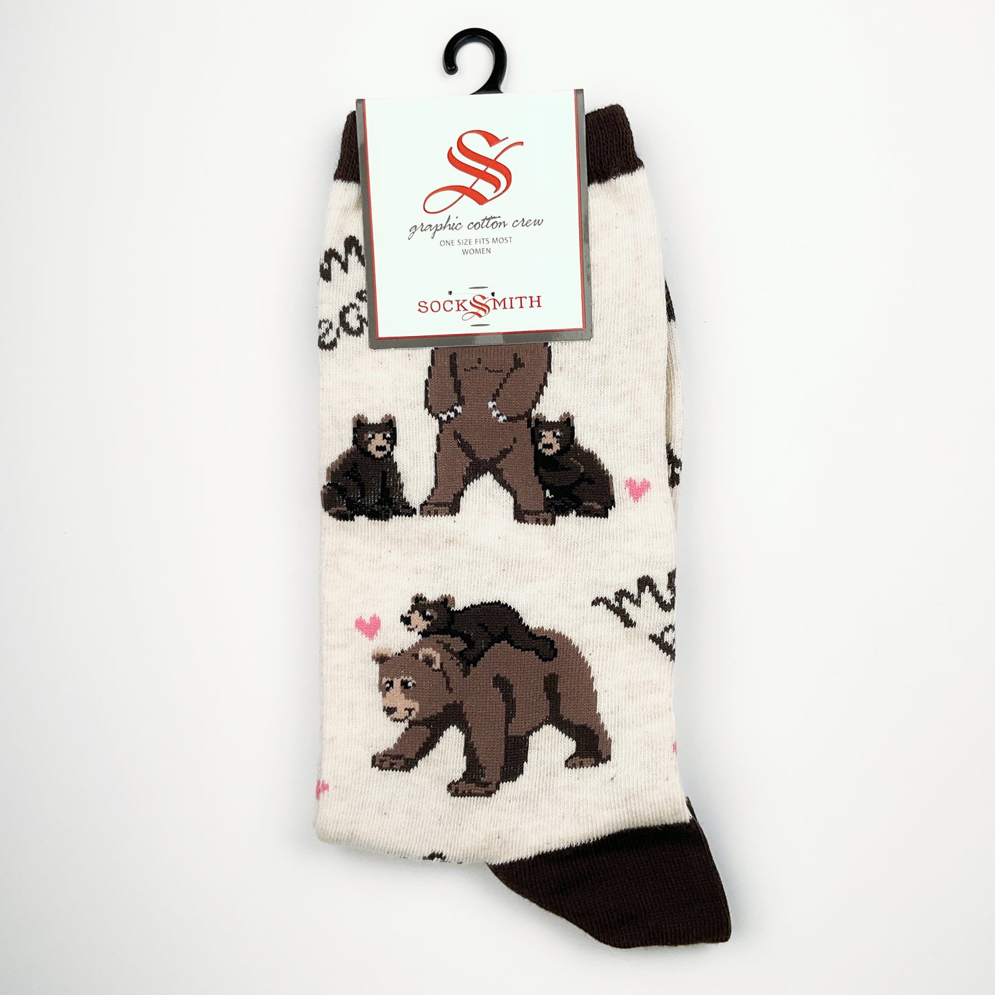 Sock Smith - Mama Bear Ivory Heather