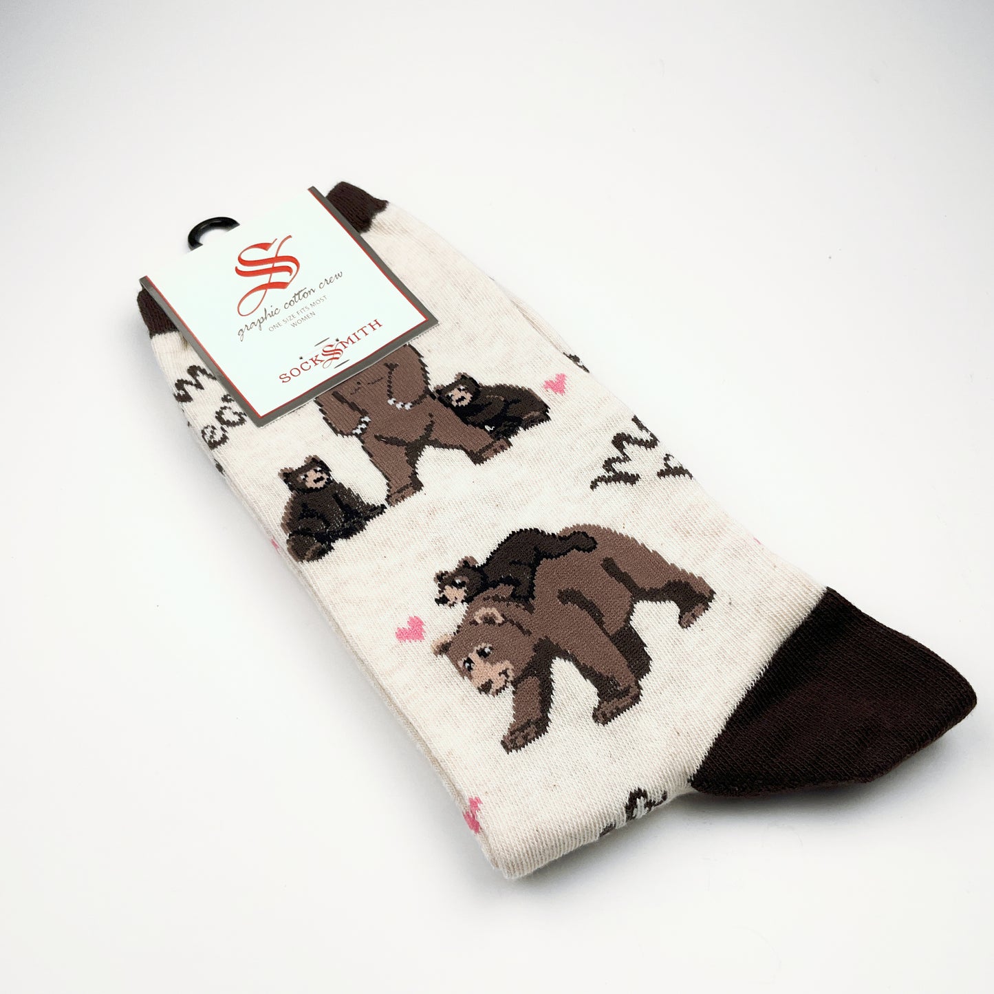 Sock Smith - Mama Bear Ivory Heather