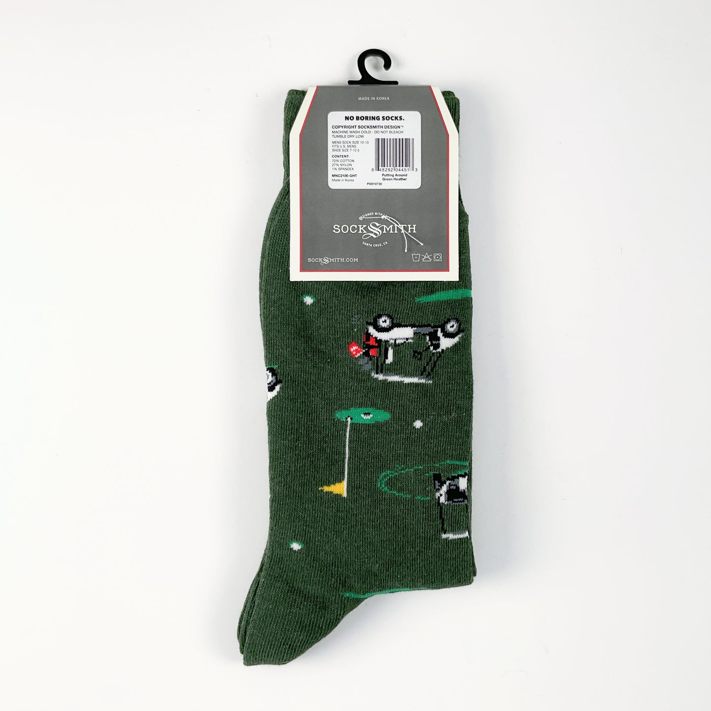 Sock Smith - Putting Around Green Heather