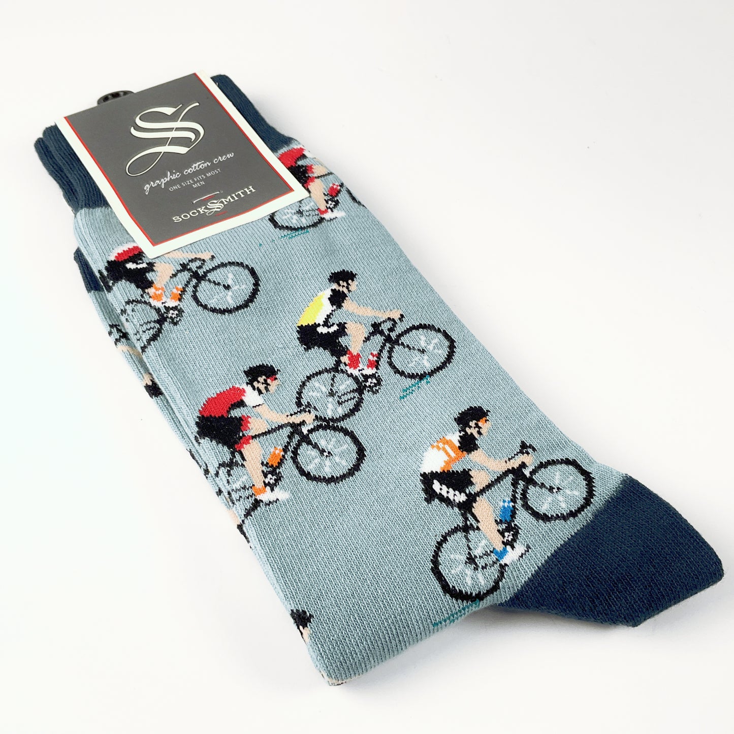 Sock Smith - Cycling Crew Blue