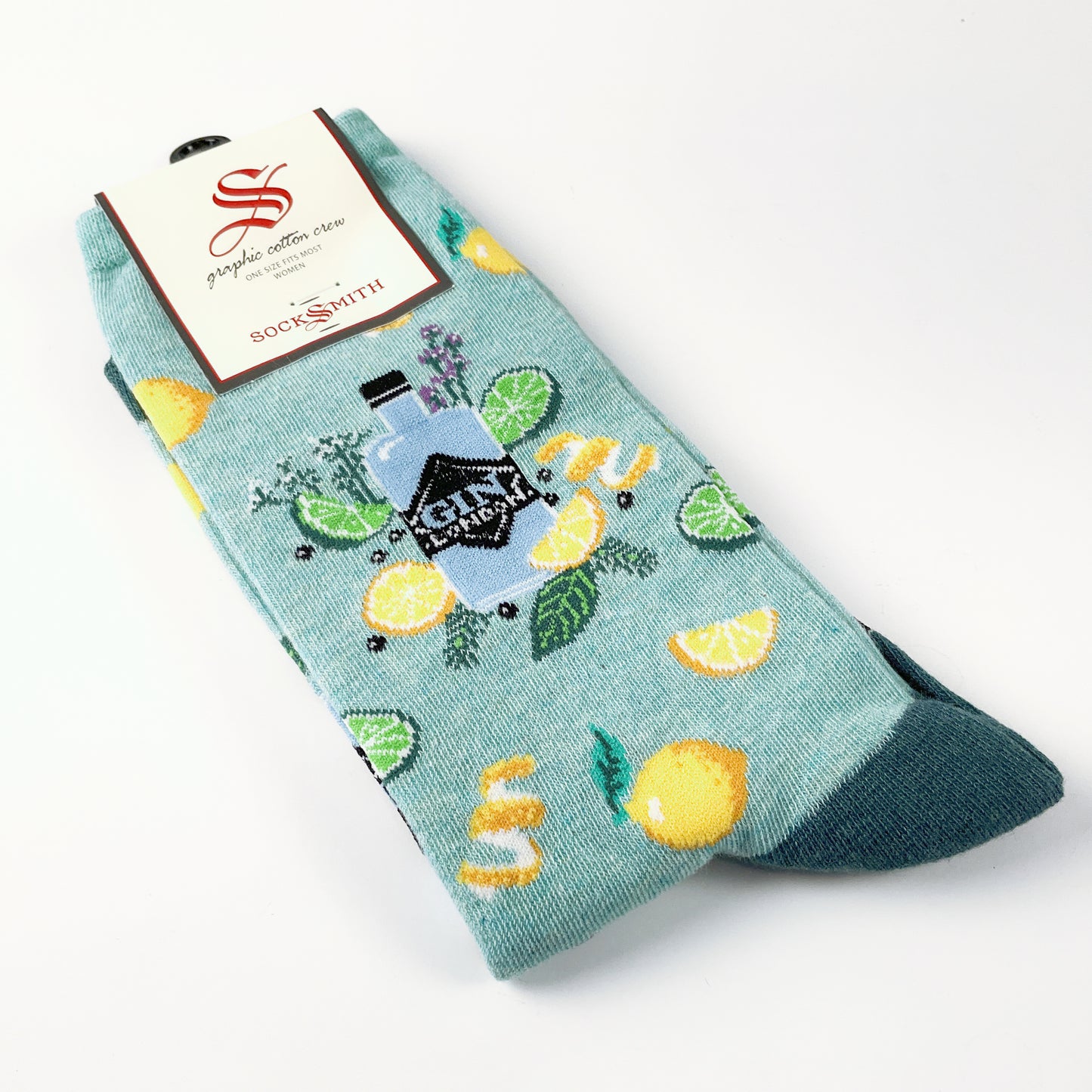 Sock Smith - Gin It Win It - Mint Heather