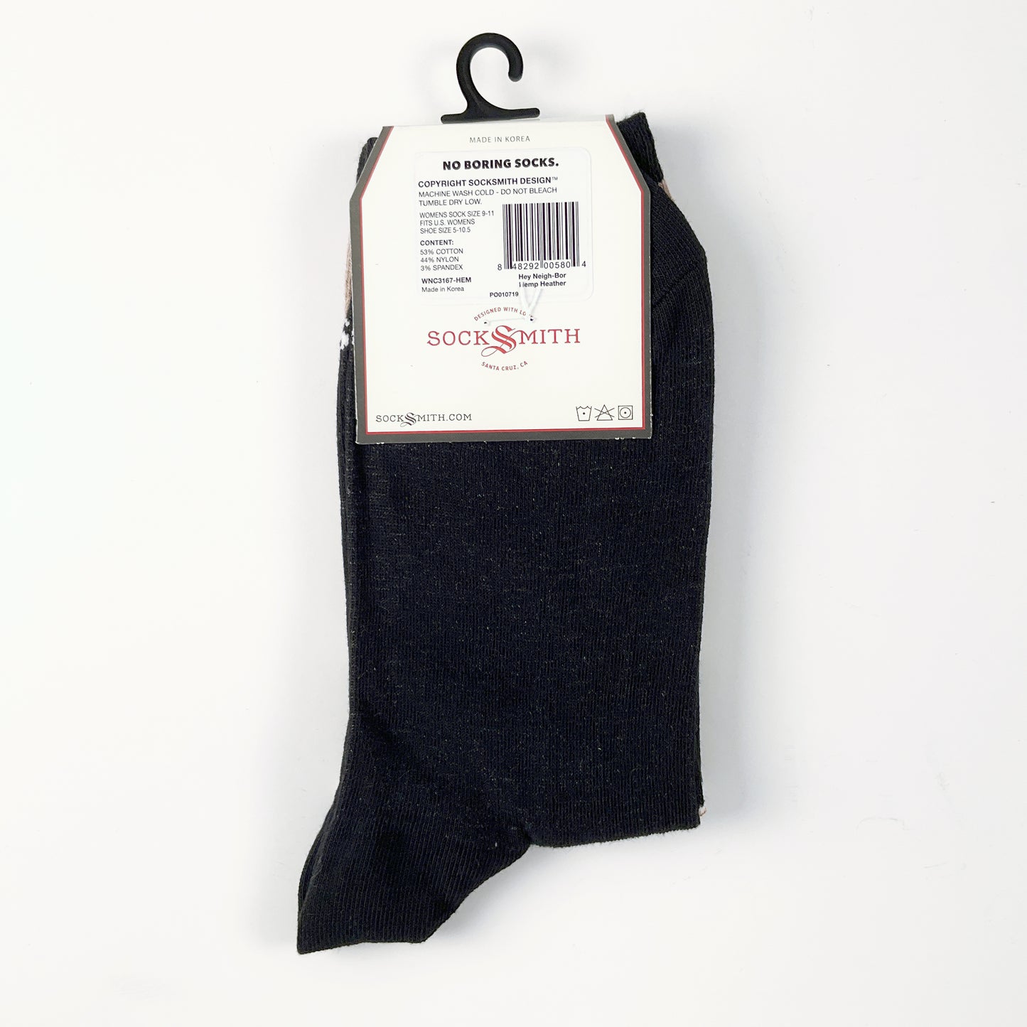 Sock Smith - Hey Niegh-Bor Hemp Heather