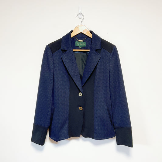 Ma Griffe - Navy Blue Suit Jacket