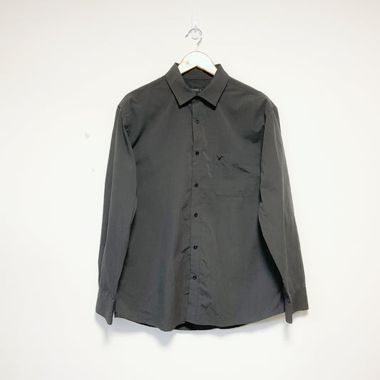 Chisel - Grey Stripes Long Sleeve Regular Fit