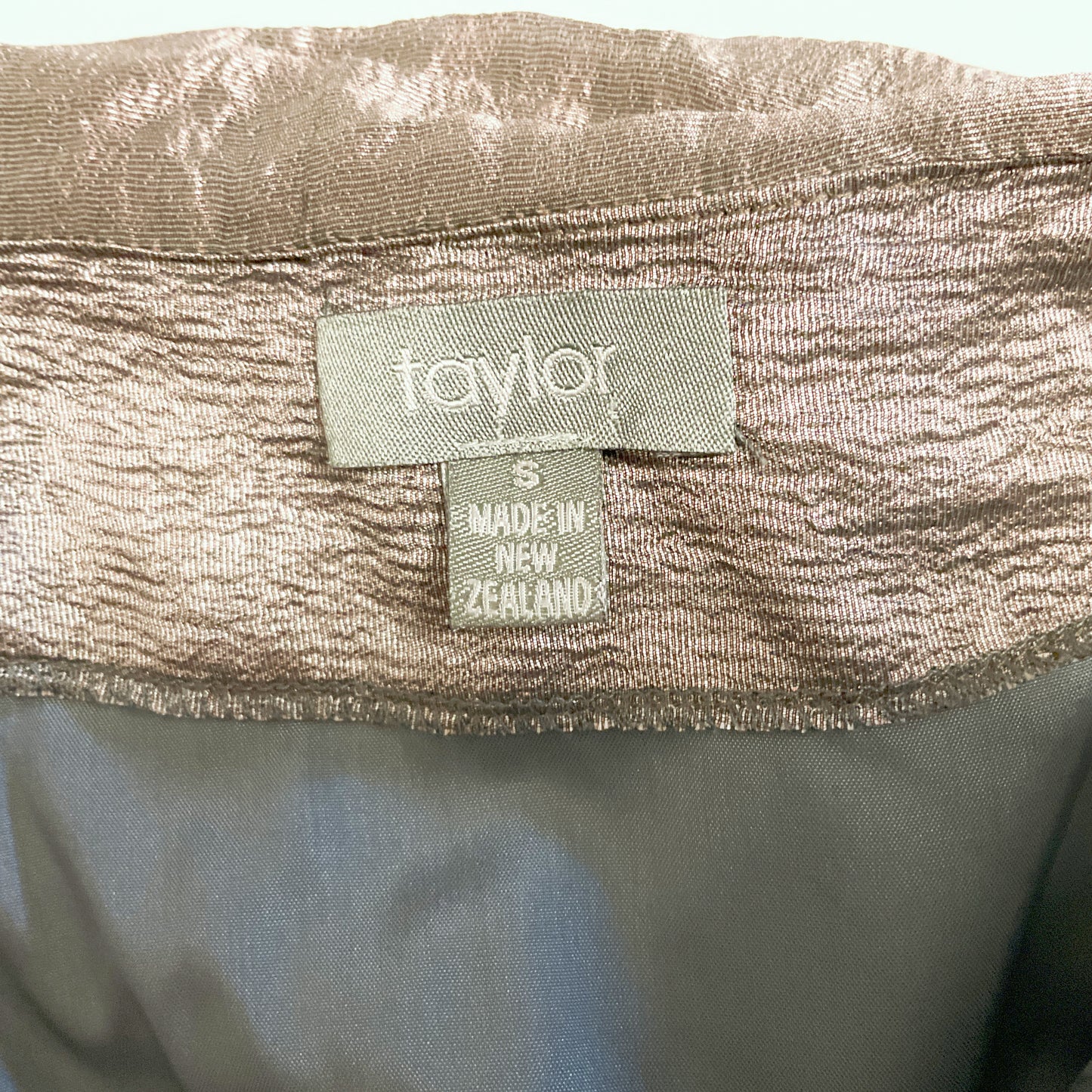 Taylor - Metalic Brown Skirt