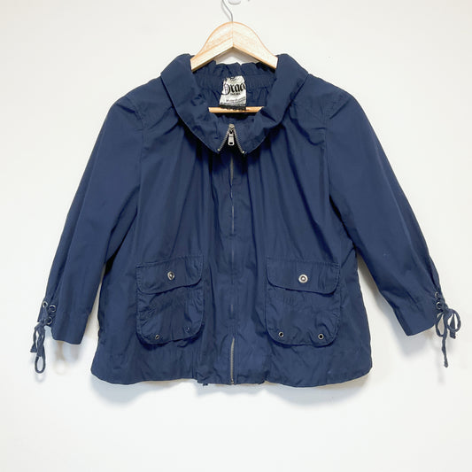 Meters/bonwe - Navy Blue Cotton Jacket