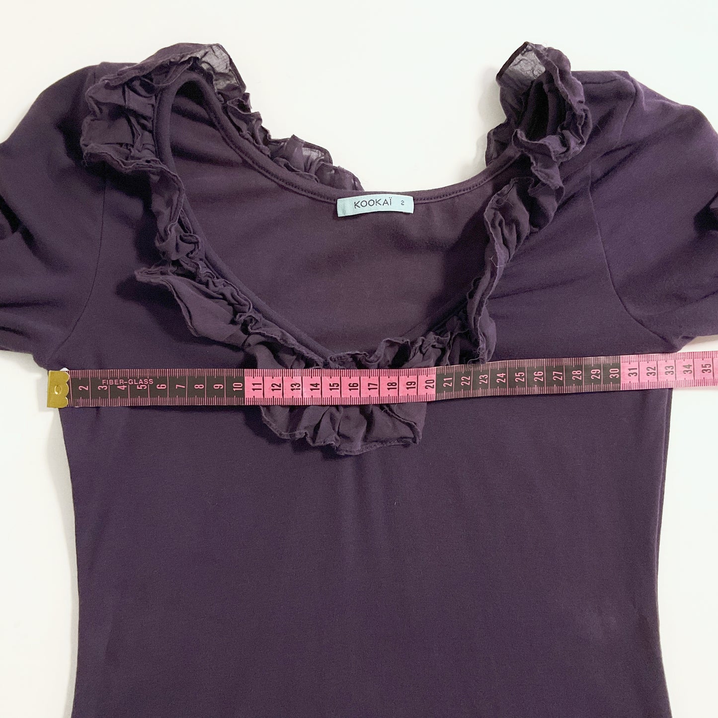 Kookai - Purple Cotton Shirt Blouse