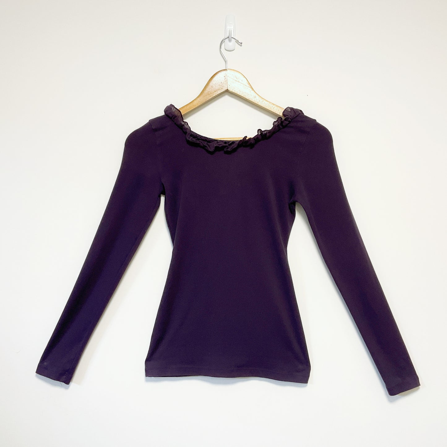 Kookai - Purple Cotton Shirt Blouse