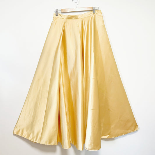 JJ'SHOUSE - Golden Maxi Skirt
