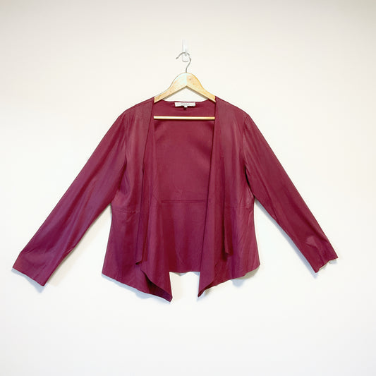 Ella J - Maroon Cardigan