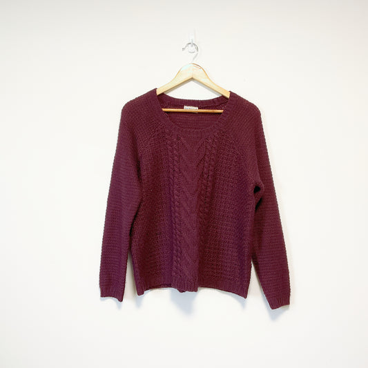 Indigo Collection - Maroon Jumper