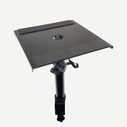 Vondynote Set of 2 Studio Speaker Stands with Desk Mount