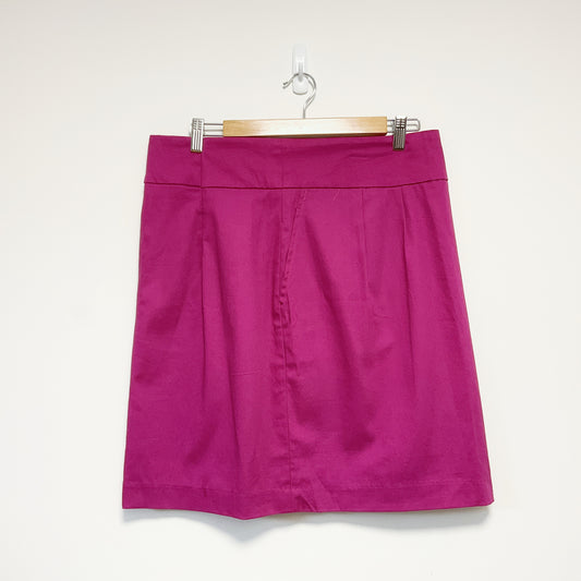 Emerge - Magenta Mini Skirt