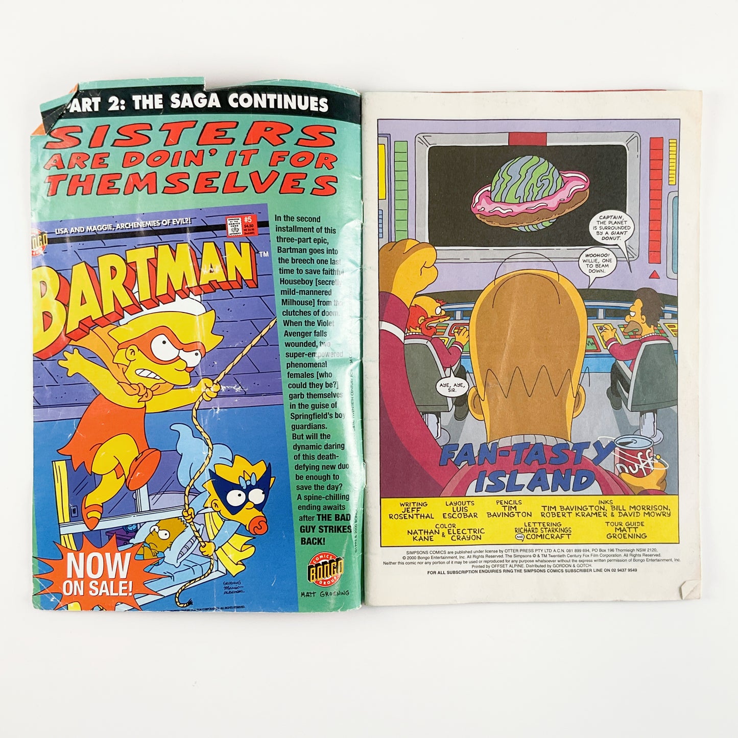 Simpsons Comics and Cards