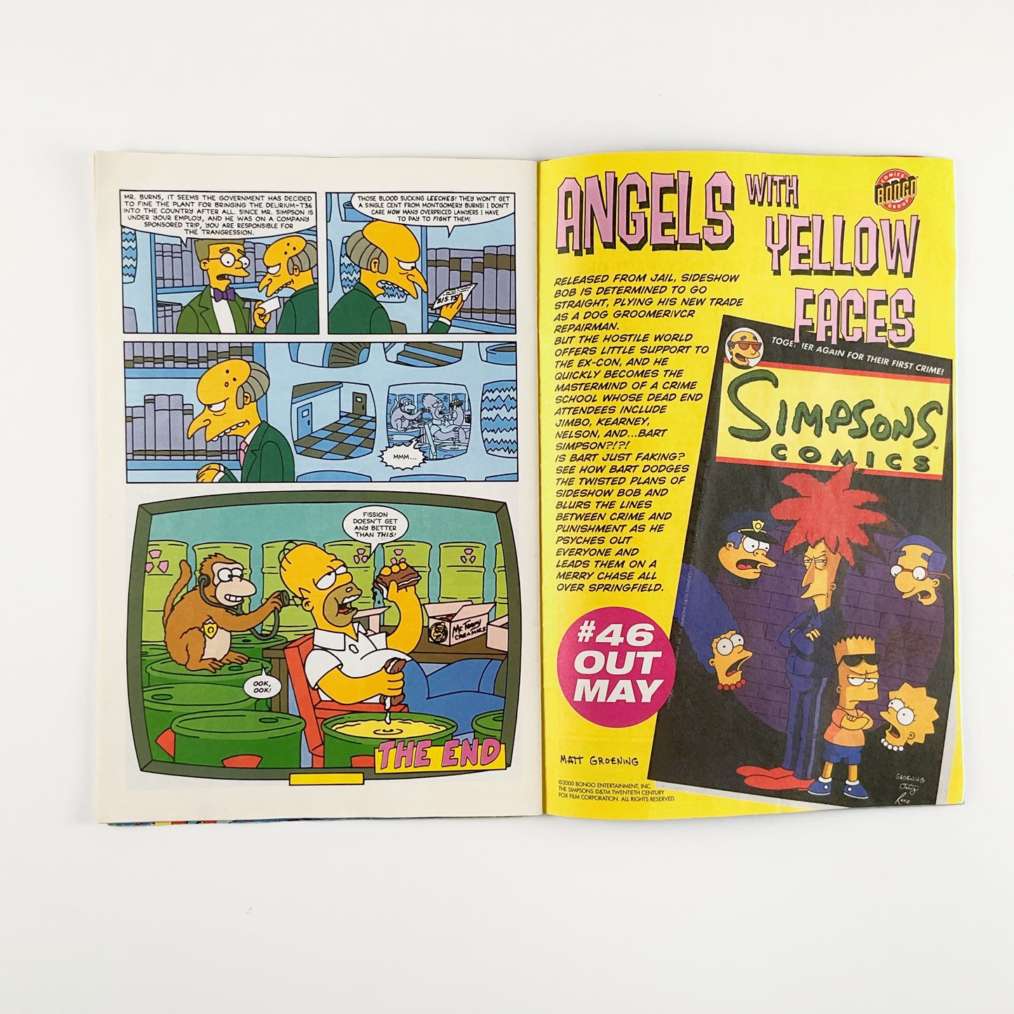 Simpsons Comics and Cards