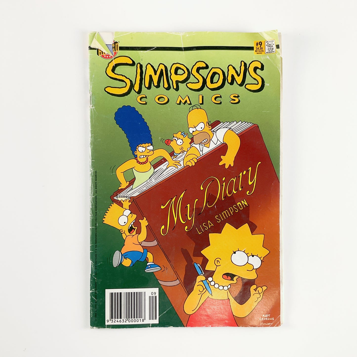 Simpsons Comics and Cards