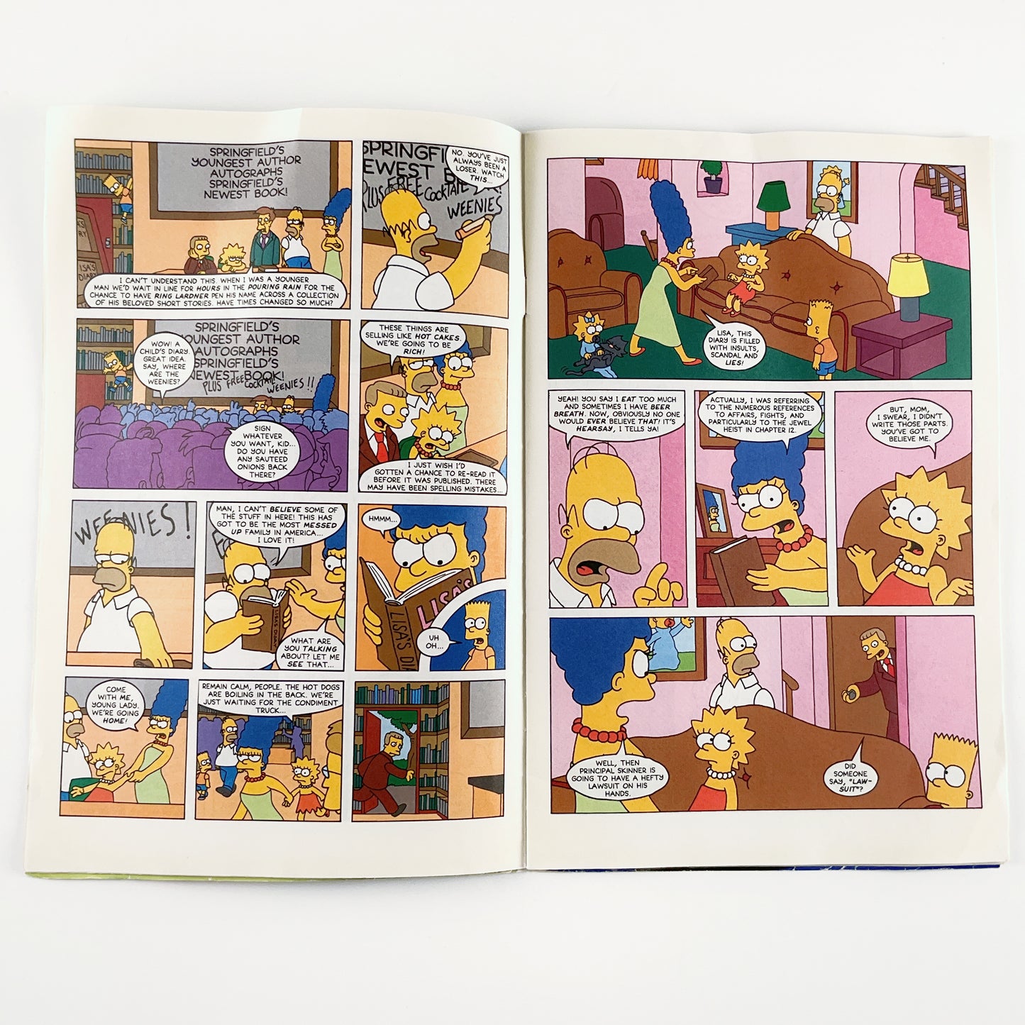 Simpsons Comics and Cards