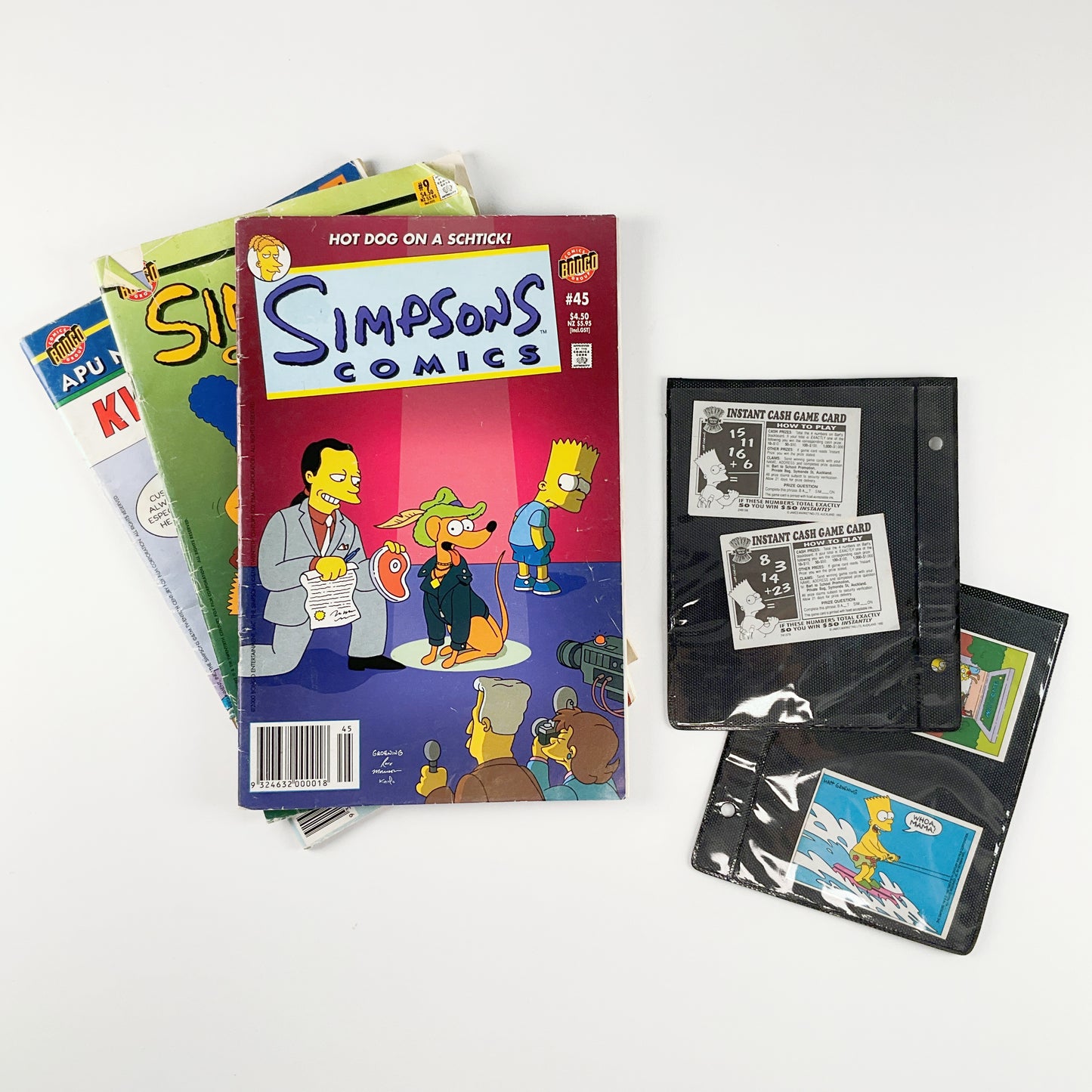 Simpsons Comics and Cards