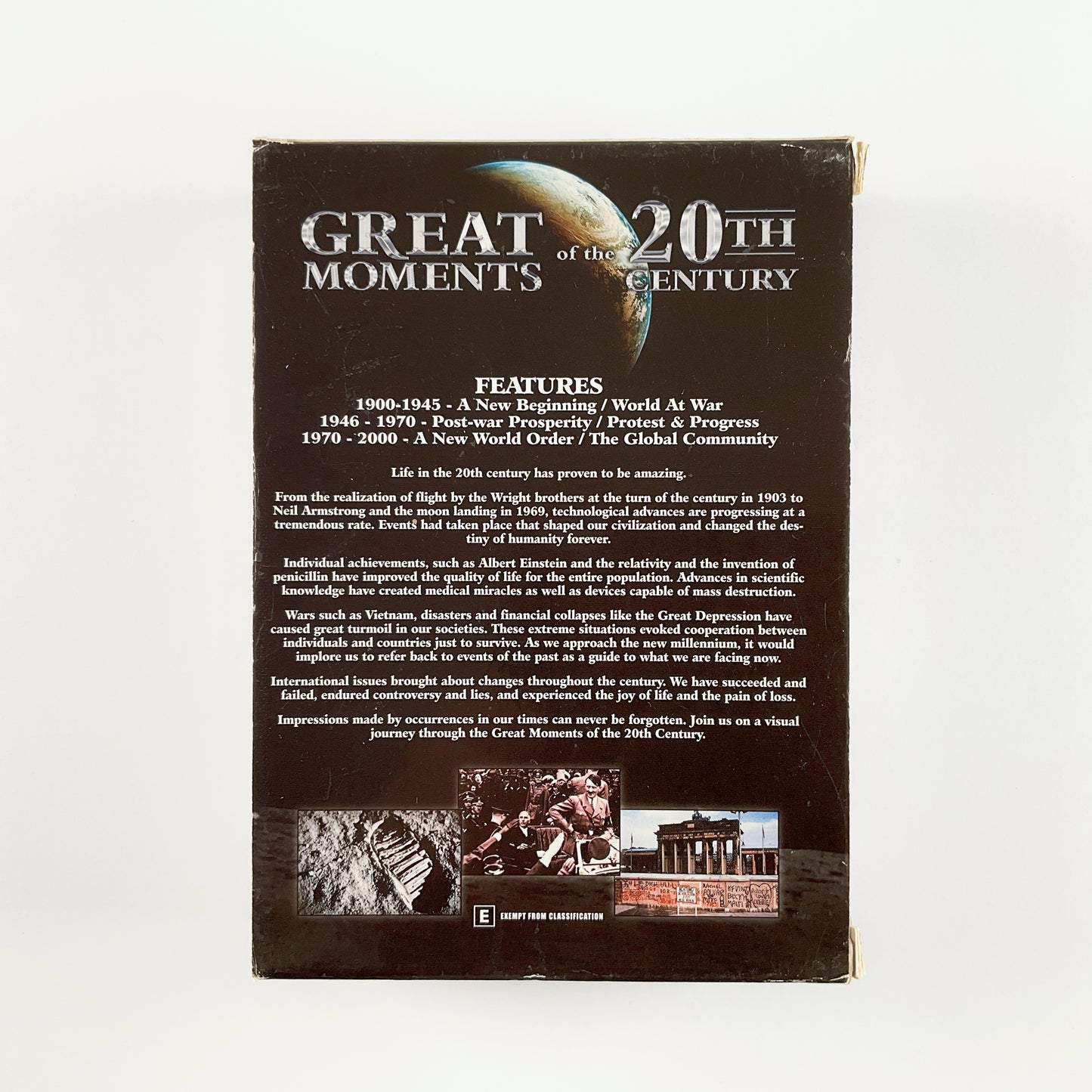 Great Moments Of The 20th Century (3 X DVD Box Set)