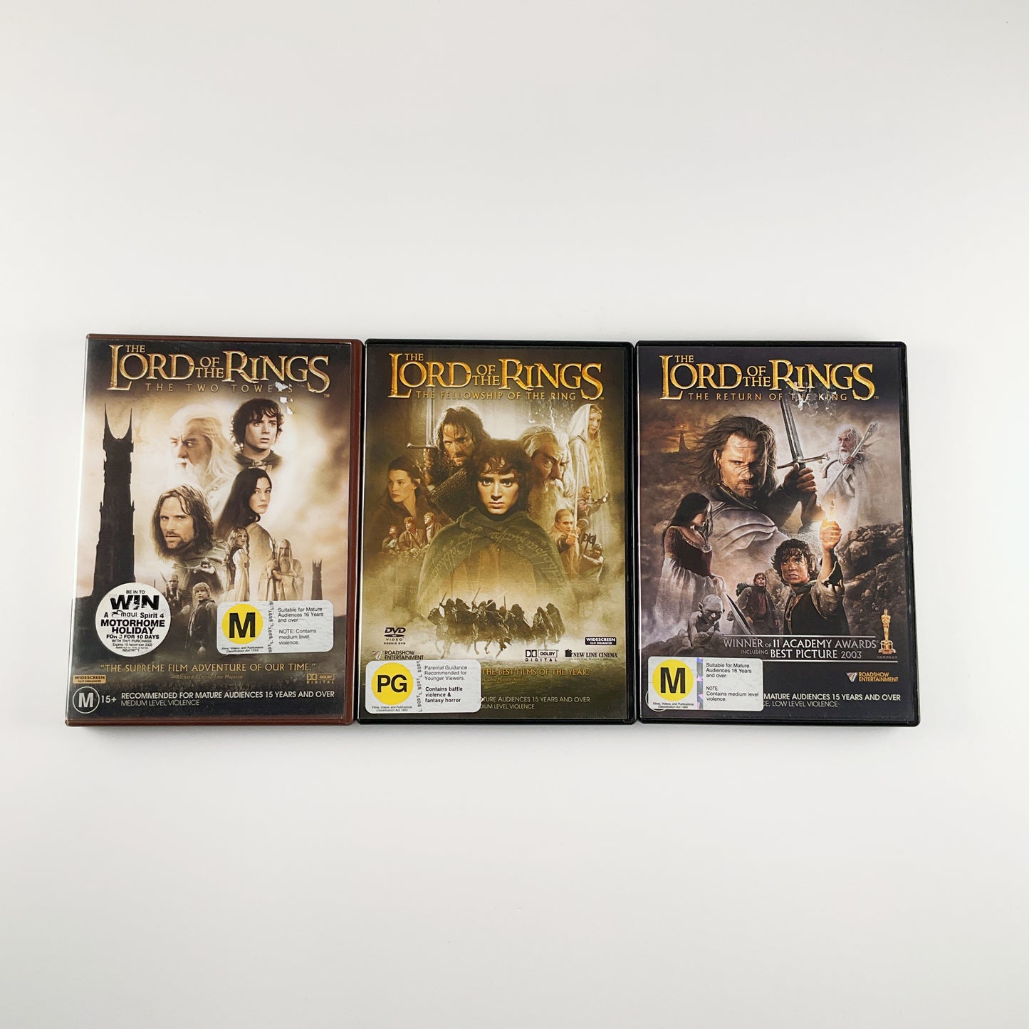 Lord of the Rings Complete Trilogy DVD Collection